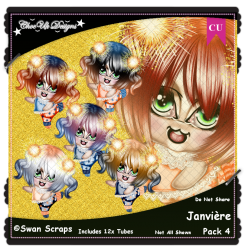 Janviere CU/PU Pack 4