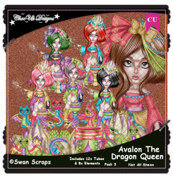 Avalon The Dragon Queen CU/PU Pack 3