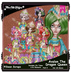 Avalon The Dragon Queen CU/PU Pack 2