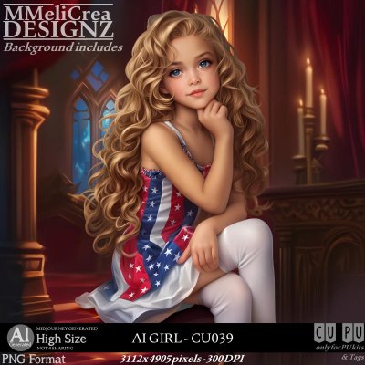 AI - GIRL CU039 (CU4PU/PNG)