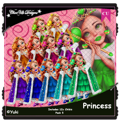 Princess CU/PU Pack 5