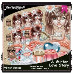A Winter Love Story CU/PU Pack 4