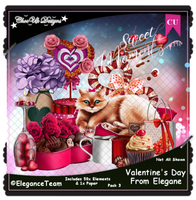 Valentine's Day From Elegance CU/PU Pack 3