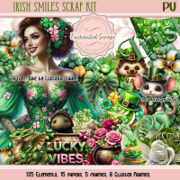 Irish Smiles scrapkit