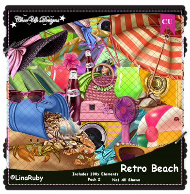 Retro Beach CU/PU Pack 2