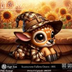 AI - Scarecrow Fallow Deers - CU001 (CU4PU/PNG)