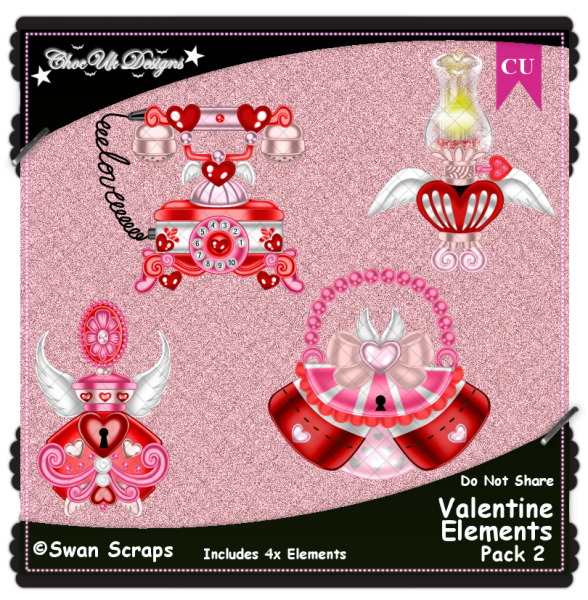 Valentine Elements CU/PU Pack 2 - Click Image to Close