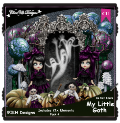 My Little Goth Elements CU/PU Pack 4