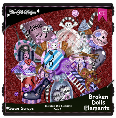 Broken Dolls Elements CU/PU Pack 5