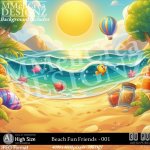 AI - Beach Fun Friends - CU001 (CU4PU/PNG)