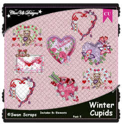 Winter Cupids Elements CU/PU Pack 5