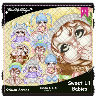 Sweet Lil Babies CU/PU Pack 4