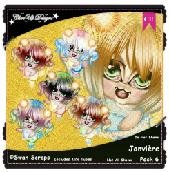 Janviere CU/PU Pack 6