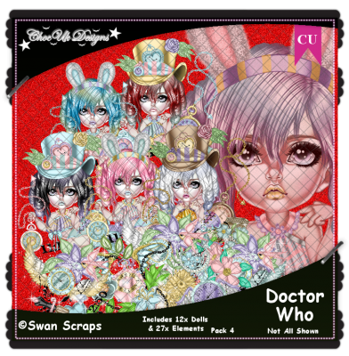 Doctor Who CU/PU Pack 4