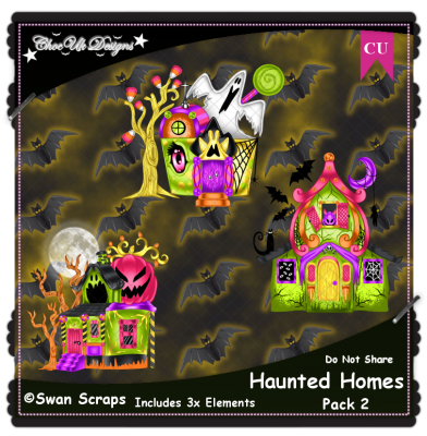 Haunted Homes Elements CU/PU Pack 2