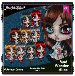 Mad Wonder Alice CU/PU Pack 2