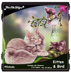 Kitten & Bird CU/PU Pack Kitten & Bird CU/PU Pack