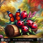 AI - CU Honey Bear LadyBug (CU4PU/PNG)