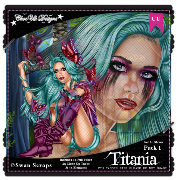 Titania & Elements CU/PU Pack 1 - Click Image to Close