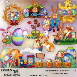 Designer Stash 112 - Easter - cu4cu/cu/pu