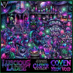 Luscious Ladee Coven of the Neon Void Luscious Ladee Coven of the Neon Void