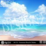 AI - CU Summer Beach Chibis (CU4PU/PNG)