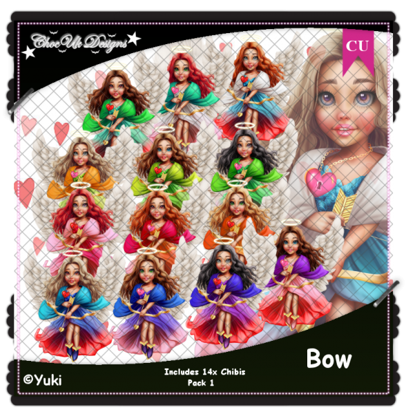 Bow CU/PU Pack 1 - Click Image to Close