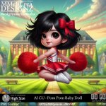AI - CU Pom Pom Baby Doll (CU4PU/PNG)