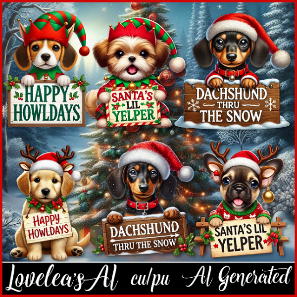 CHRISTMAS PUP PACK - Click Image to Close