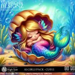 AI - GIRLS PACK CU011 (CU4PU/PNG)
