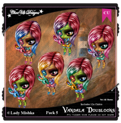 Vandala Doubloons CU/PU Pack 5 Vandala Doubloons CU/PU Pack 5