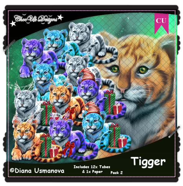 Tigger CU/PU Pack 2 - Click Image to Close