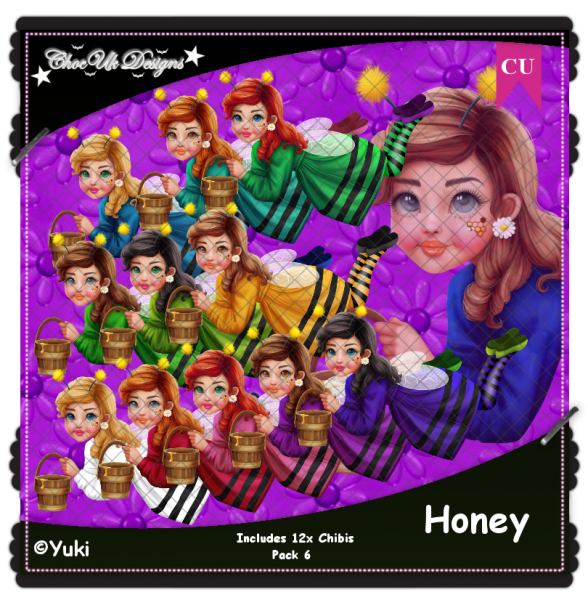 Honey CU/PU Pack 6 - Click Image to Close