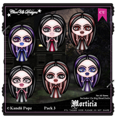 Morticia CU/PU Pack 3