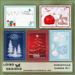 Christmas Greeting Cards 01 - CU / PU