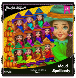 Maud Spellbody CU/PU Pack 4 Maud Spellbody CU/PU Pack 4