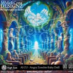 AI - CU Angry Zombie Baby Doll (CU4PU / PNG)