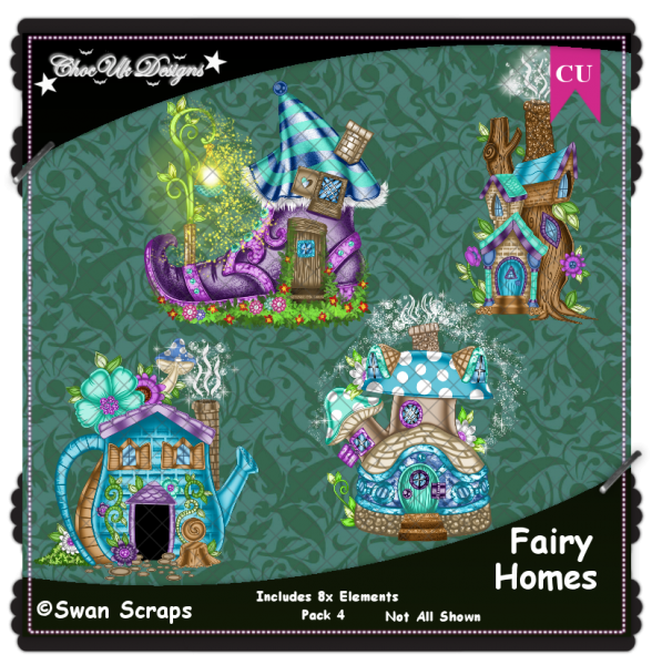 Fairy Homes CU/PU Pack 4 - Click Image to Close