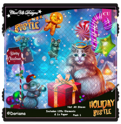 Holiday Bustle CU/PU Pack