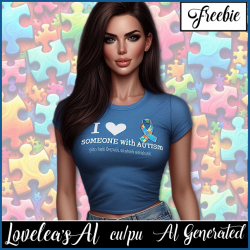 APRIL FREEBIE!! AUTISM LADY AND BG APRIL FREEBIE!! AUTISM LADY AND BG
