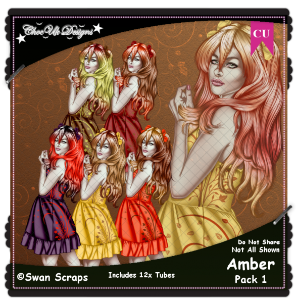Amber CU/PU Pack 1 - Click Image to Close