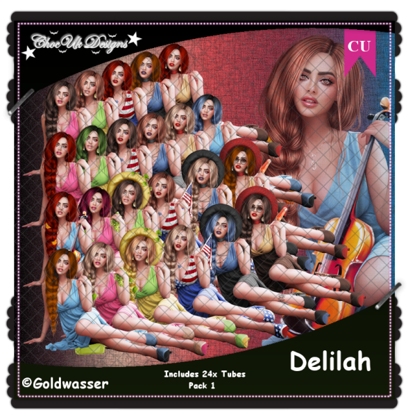 Delilah CU/PU Pack 1 - Click Image to Close