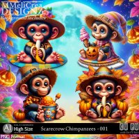 AI - Scarecrow Chimpanzees - CU001 (CU4PU/PNG)