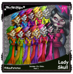 Lady Skull CU/PU Pack 1