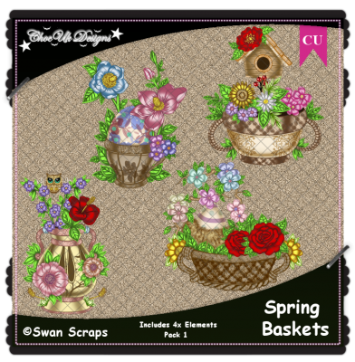 Spring Baskets Elements CU/PU Pack 1