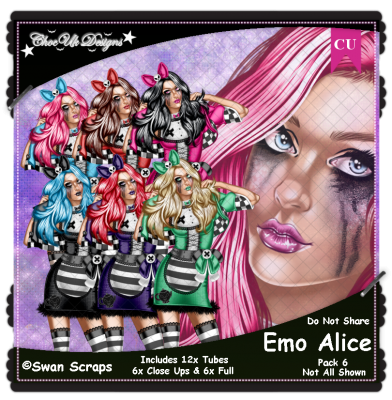 Emo Alice CU/PU Pack 6