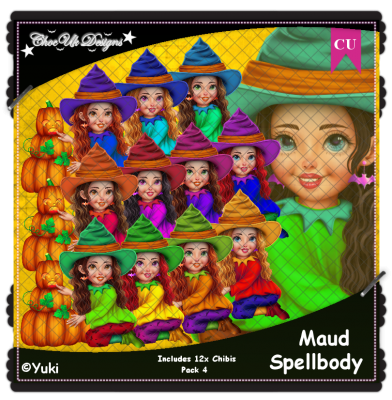 Maud Spellbody CU/PU Pack 4