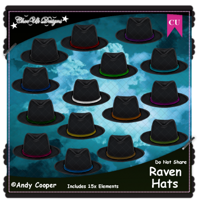 Raven Hats CU/PU