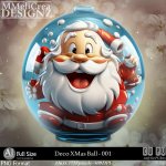 AI - Deco Xmas Balls - CU001 (CU4PU/PNG/PACK)