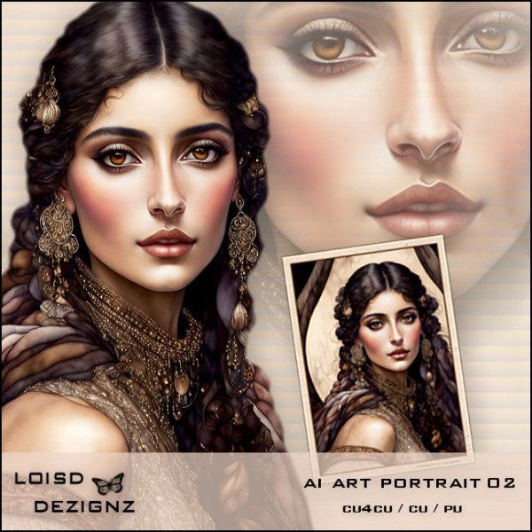 AI - Art Portrait 02 - cu4cu/cu/pu - Click Image to Close